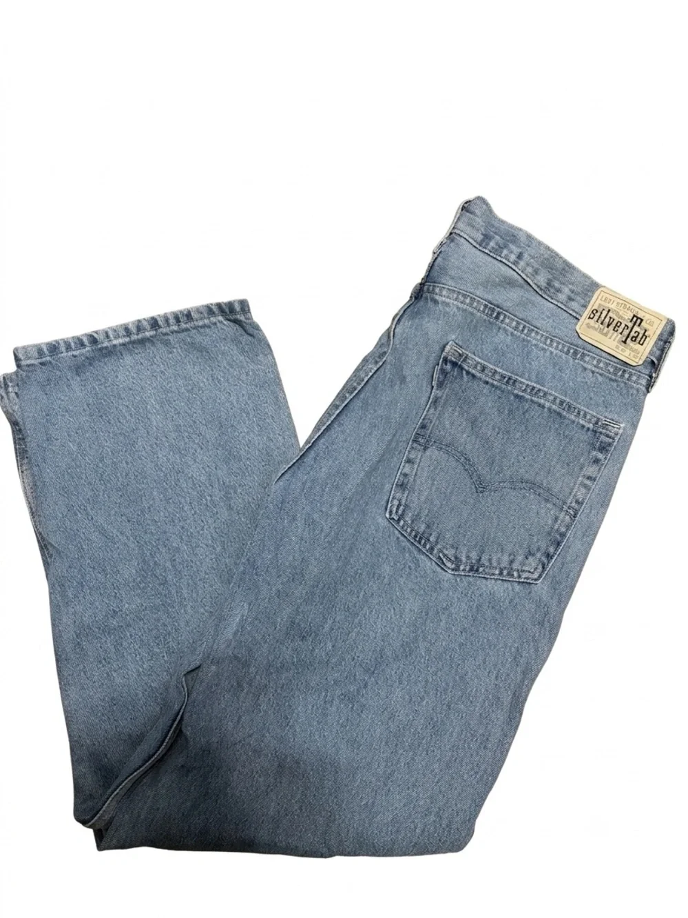 Vintage Levi Light Wash Loose Silver Tab Jeans